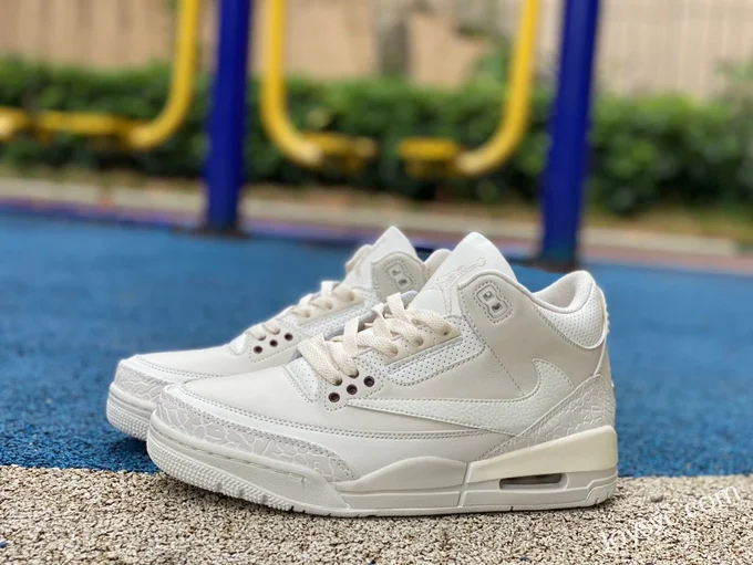 Air Jordan 3 x Travis Scott 136064-668 Beige