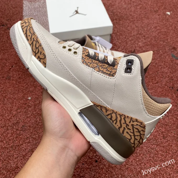 Air Jordan 3 Palomino CT8532-102 White Brown