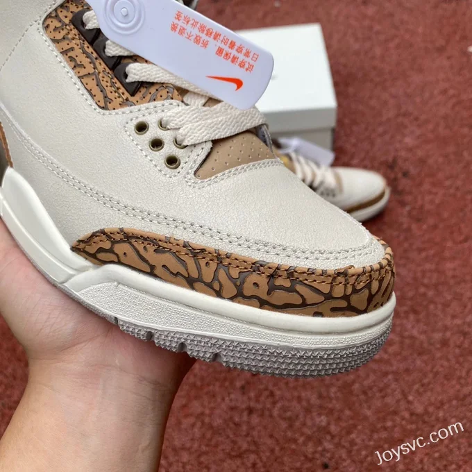 Air Jordan 3 Palomino CT8532-102 White Brown