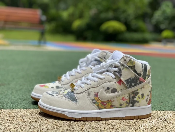 Supreme x Nike SB Dunk High Grey FD8779-100