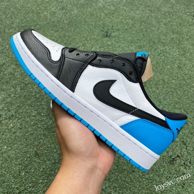 Air Jordan 1 Low CZ0790-104 Black White Blue LJR Version