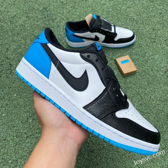 Air Jordan 1 Low CZ0790-104 Black White Blue LJR Version