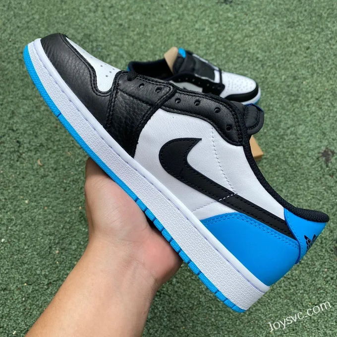 Air Jordan 1 Low CZ0790-104 Black White Blue LJR Version