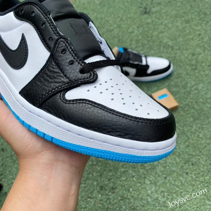 Air Jordan 1 Low CZ0790-104 Black White Blue LJR Version