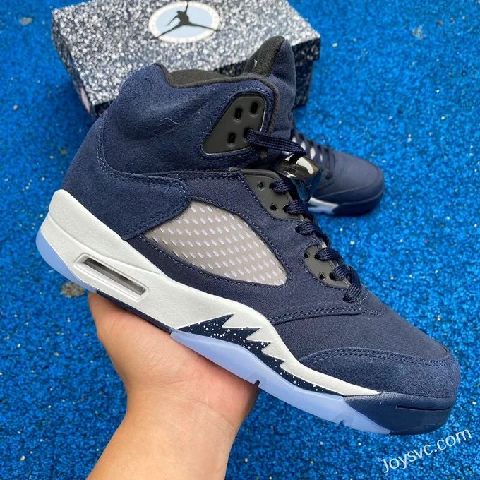 Air Jordan 5 Midnight Navy Retro Basketball Shoes FD6812-400