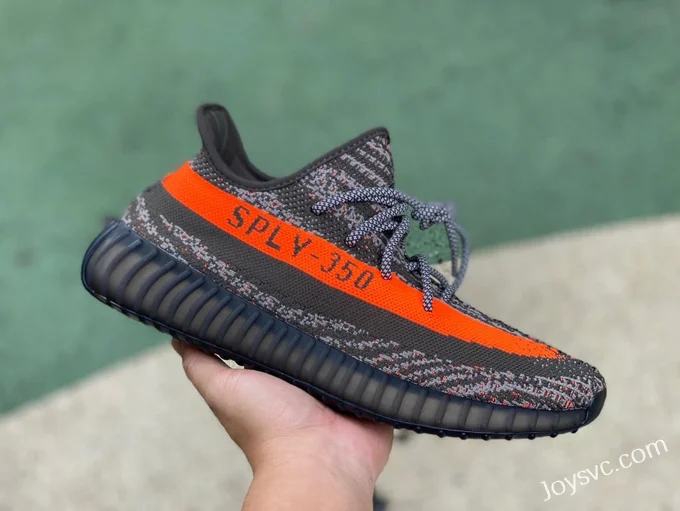 Adidas Yeezy Boost 350 V2 in Grey and Orange