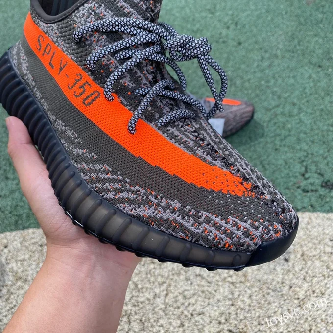 Adidas Yeezy Boost 350 V2 in Grey and Orange