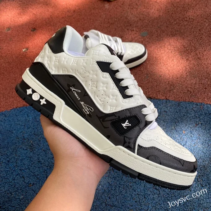 Louis Vuitton Trainer Black White Disruptive Version