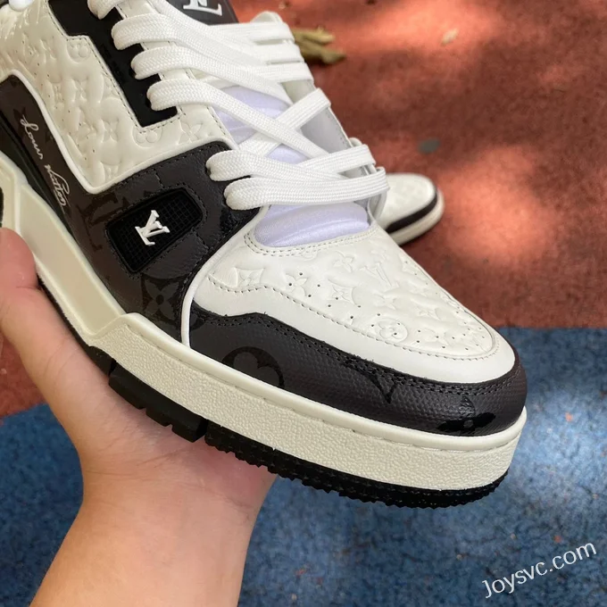 Louis Vuitton Trainer Black White Disruptive Version