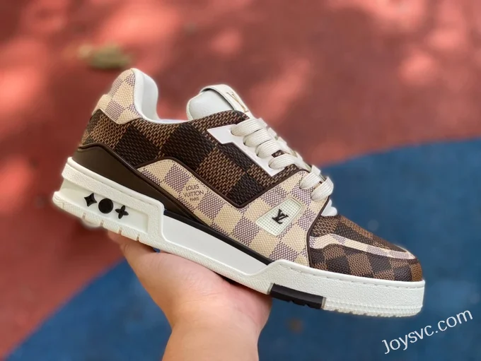 Louis Vuitton Trainer Checker Print Disruptive Version