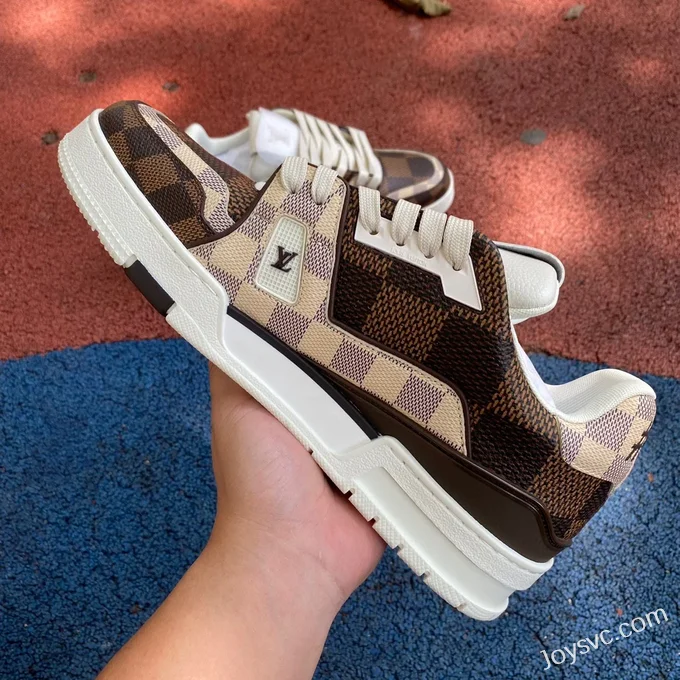 Louis Vuitton Trainer Checker Print Disruptive Version