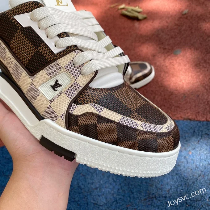 Louis Vuitton Trainer Checker Print Disruptive Version