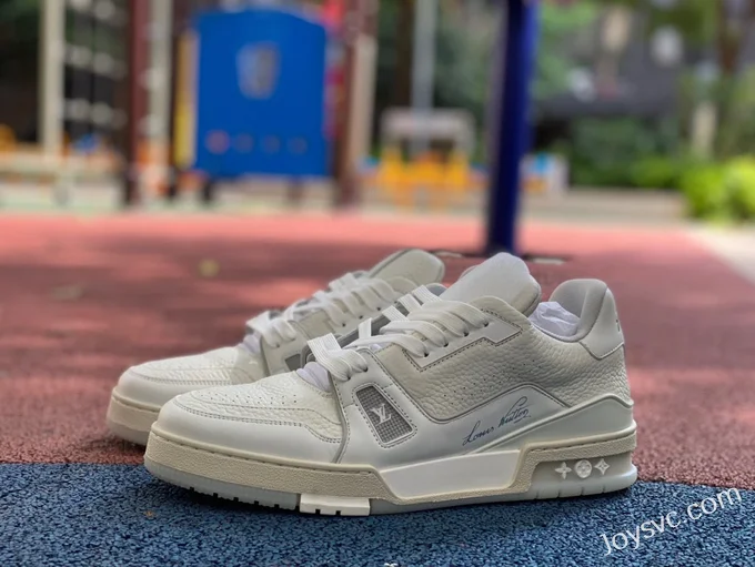 Louis Vuitton Trainer White Cement Disruptive