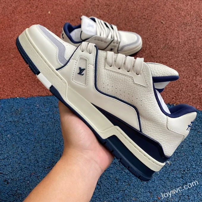 Louis Vuitton Trainer White Navy Disruptive