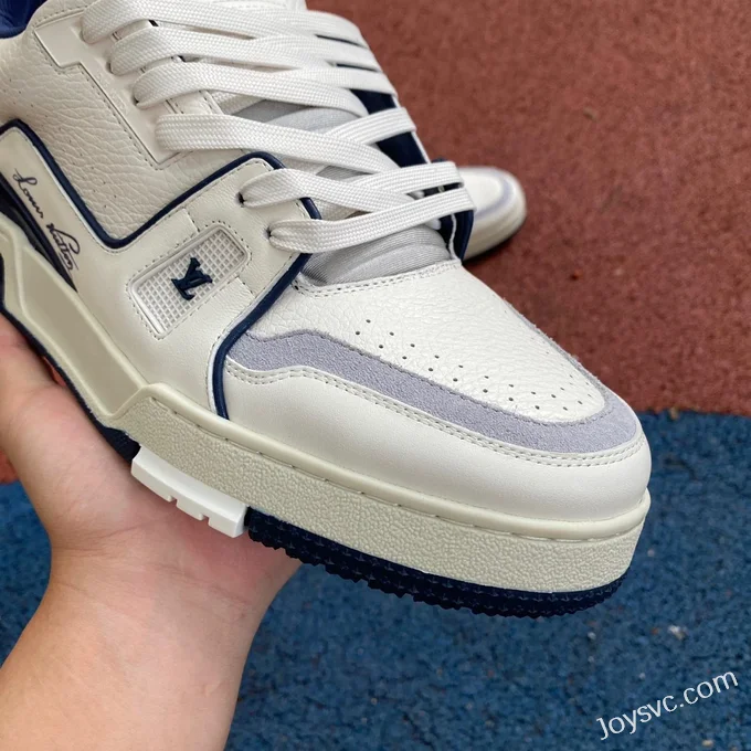 Louis Vuitton Trainer White Navy Disruptive