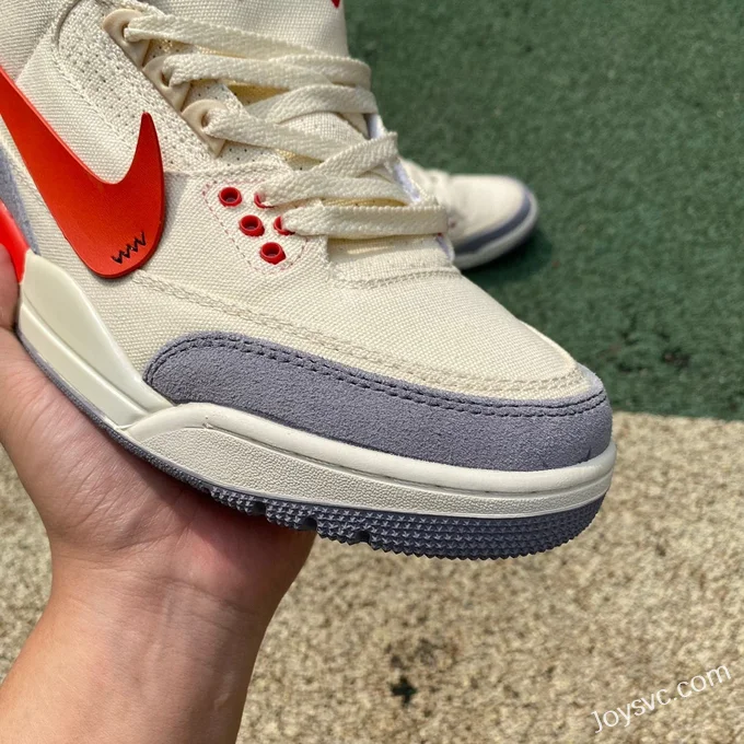 OFF-WHITE x Air Jordan 3 DH7139-100 White Red