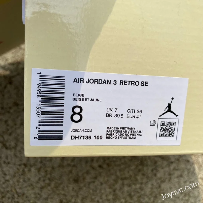 OFF-WHITE x Air Jordan 3 DH7139-100 White Red