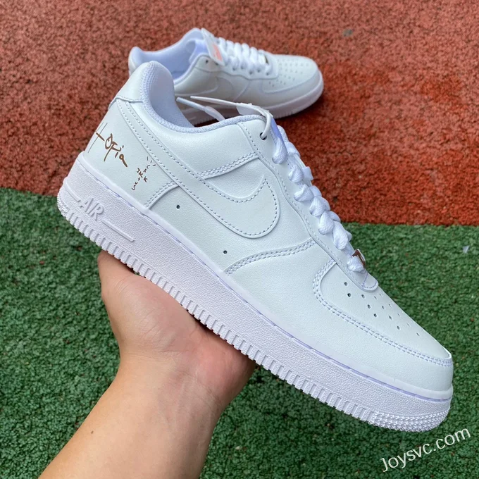 Travis Scott x Nike Air Force 1 Low White CW2288-111