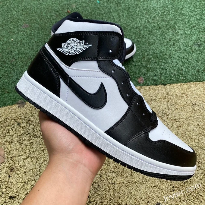 Air Jordan 1 Mid Black White DV0991-101