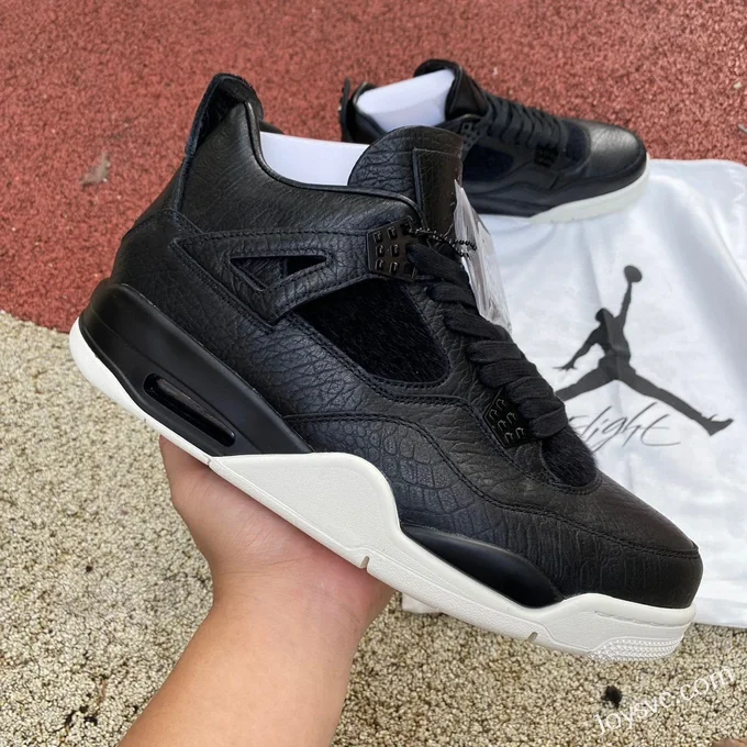 Air Jordan 4 819139-010 Black White