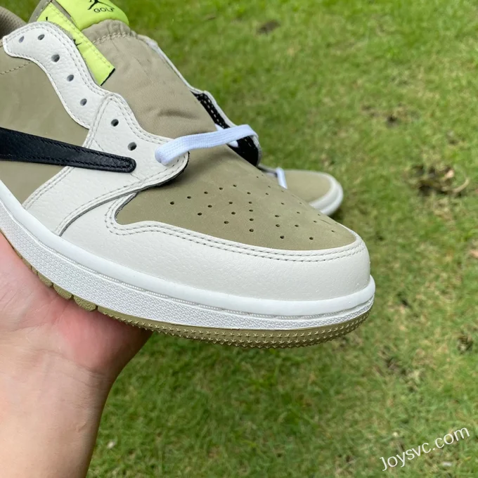 Travis Scott x Air Jordan 1 Low FZ3124-200 Avocado Y Version