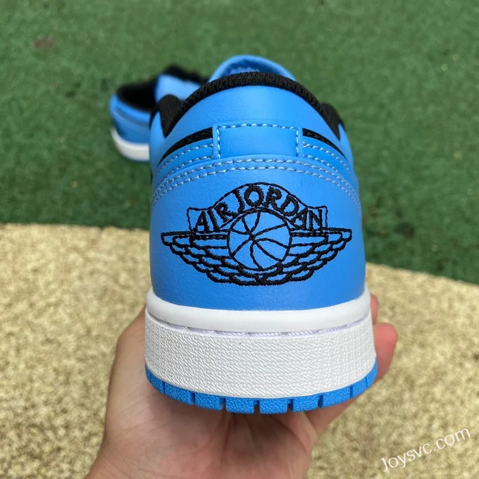 Air Jordan 1 Low 553558041 Black Blue Retro