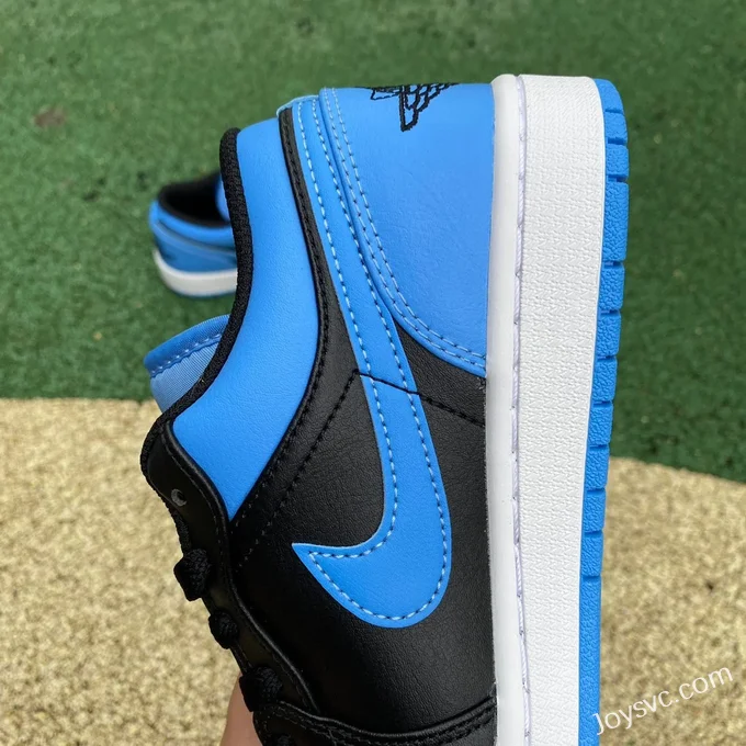 Air Jordan 1 Low 553558041 Black Blue Retro