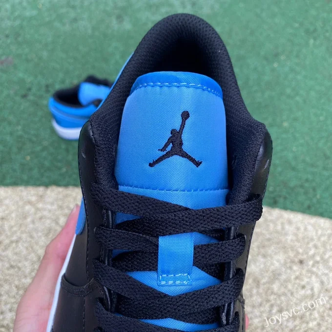 Air Jordan 1 Low 553558041 Black Blue Retro