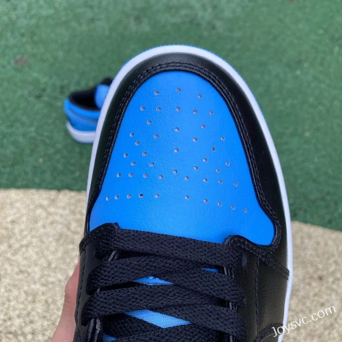 Air Jordan 1 Low 553558041 Black Blue Retro