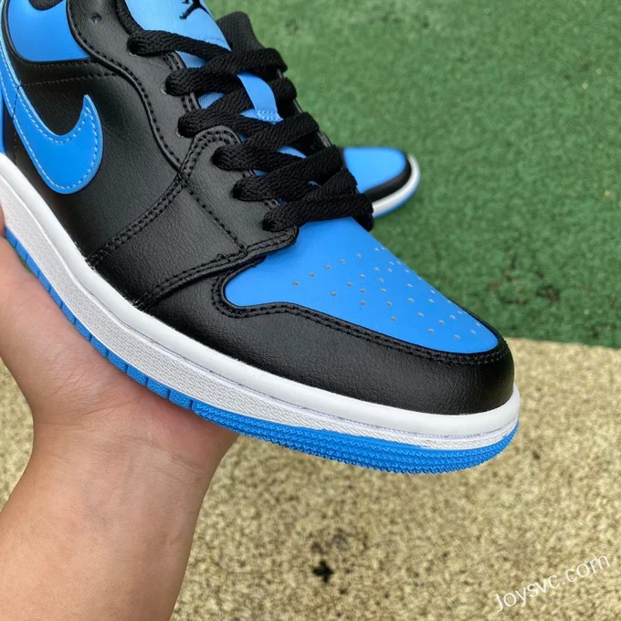 Air Jordan 1 Low 553558041 Black Blue Retro