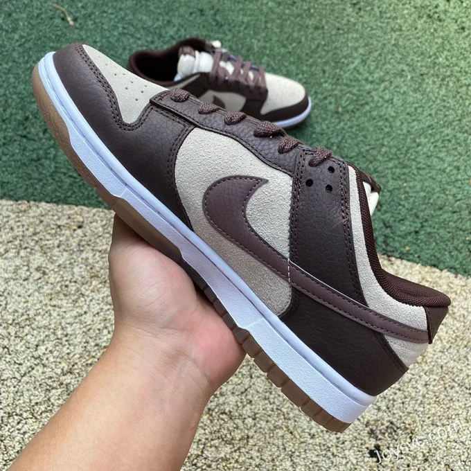 Pure Original Nike Dunk Low WMNS Plum Eclipse Retro Sneakers FJ4734-100