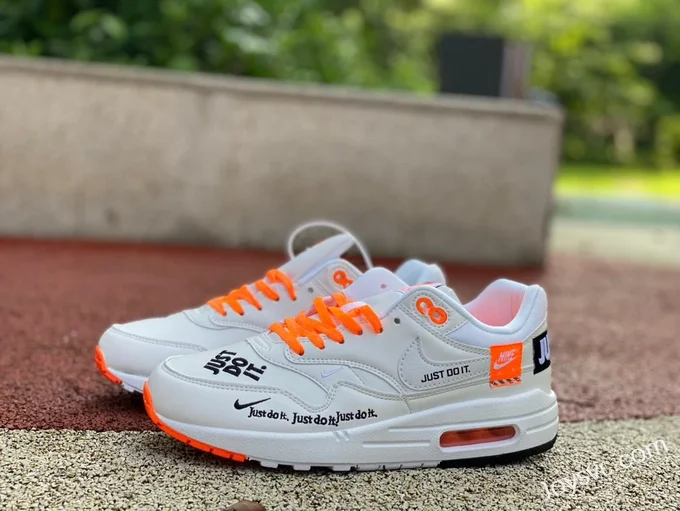 Nike Air Max 1 SE Just Do It White Orange AO1021-100