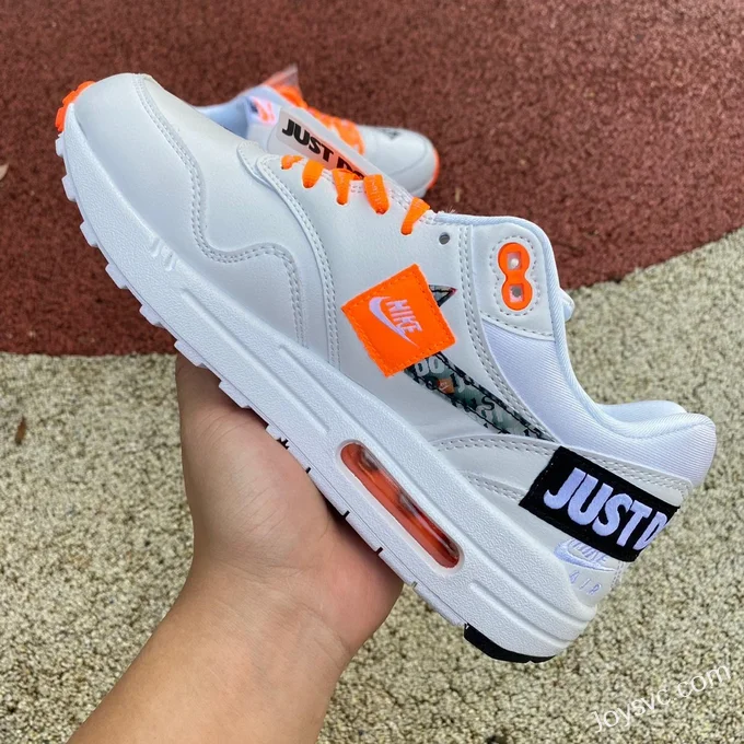 Nike Air Max 1 SE Just Do It White Orange AO1021-100