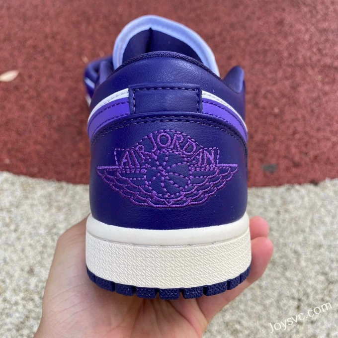 Air Jordan 1 Low DC0774502 Sail Purple Retro