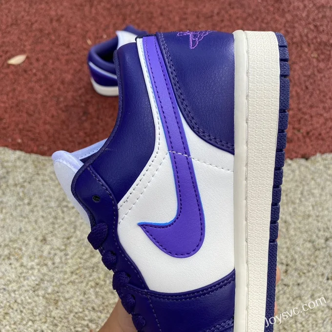 Air Jordan 1 Low DC0774502 Sail Purple Retro