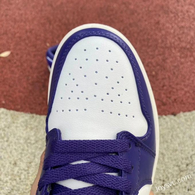 Air Jordan 1 Low DC0774502 Sail Purple Retro