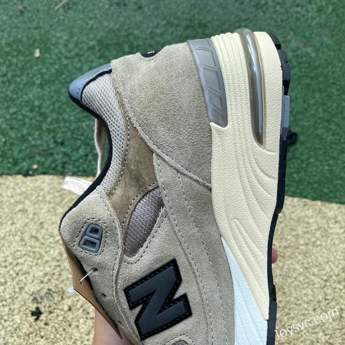 New Balance 991 Brown Grey JJJJound Retro Running Shoes M991JJA