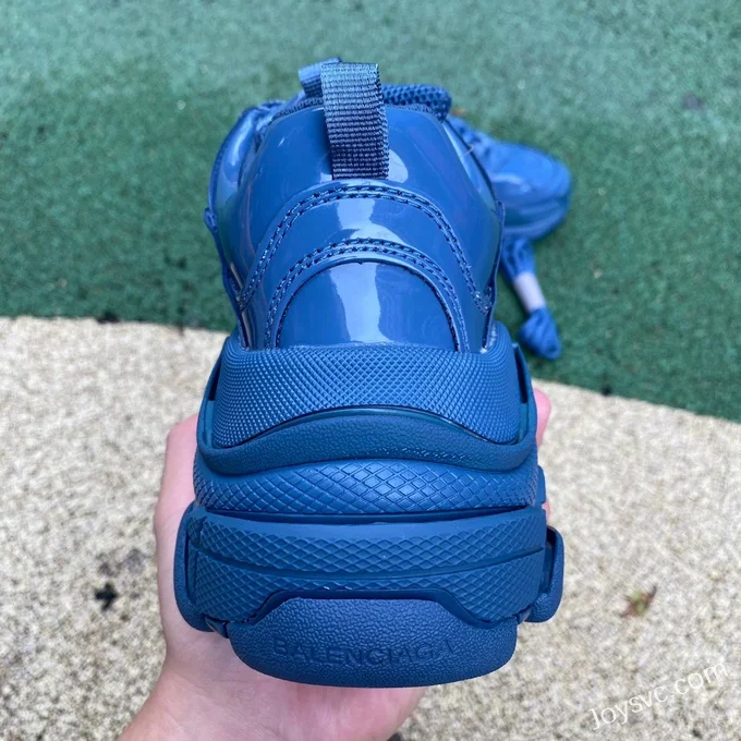 Balenciaga Blue TPU Triple S Vintage Dad Shoes