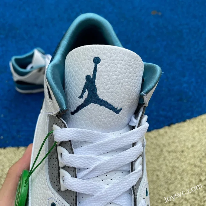 Air Jordan 3 136064-660 White Blue Black