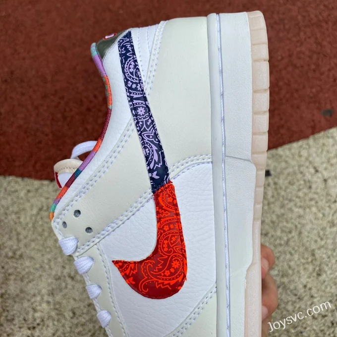 Nike Dunk Low GS White Colorblock Embroidery FN8913141