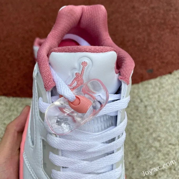 Air Jordan 5 Crafted For Her DX4390-116 White Pink