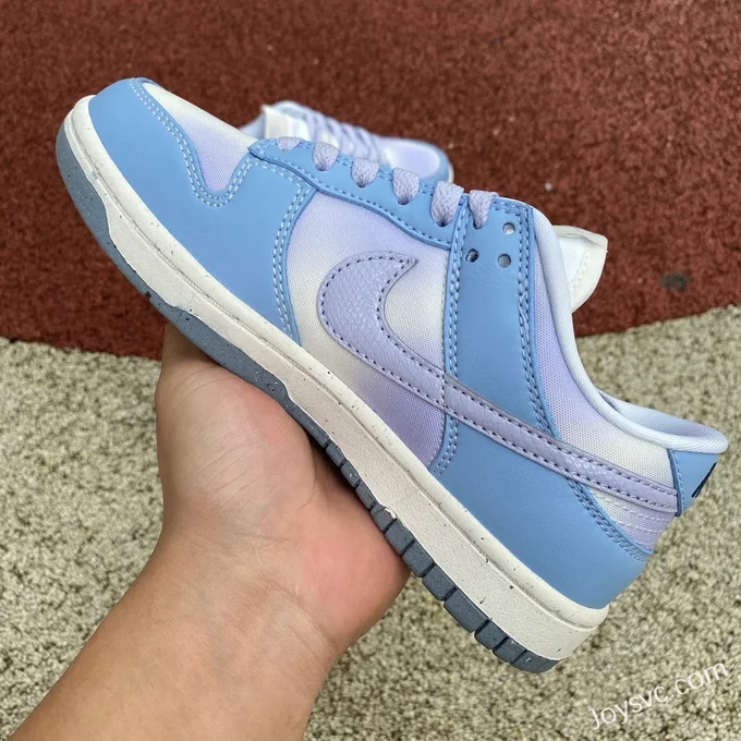 Nike Dunk Low Women's White Blue Purple FN0323400