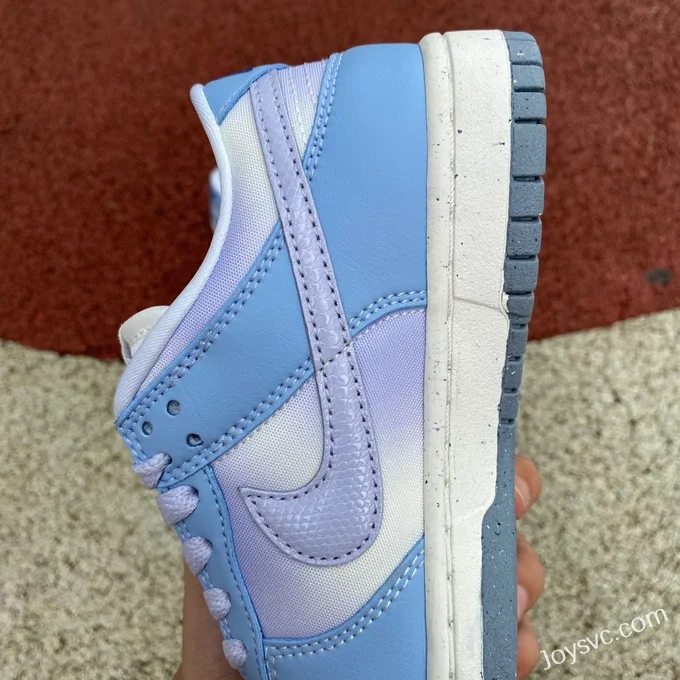 Nike Dunk Low Women's White Blue Purple FN0323400