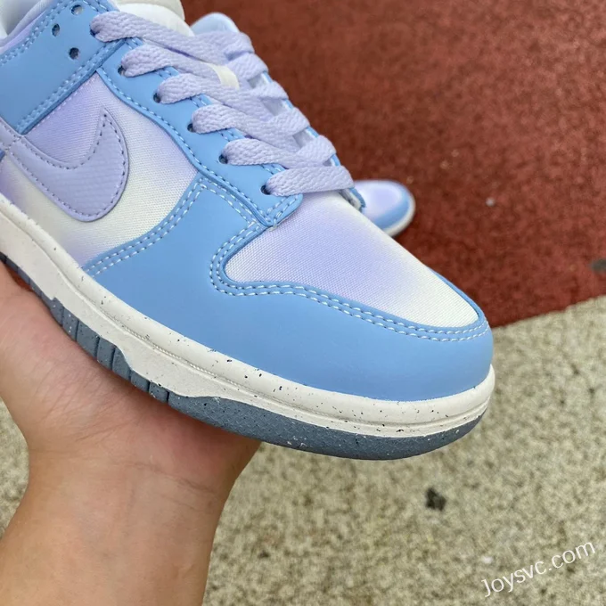 Nike Dunk Low Women's White Blue Purple FN0323400