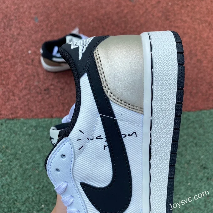 Travis Scott x Air Jordan 1 Low DM7866814 White Grey Reverse Swoosh