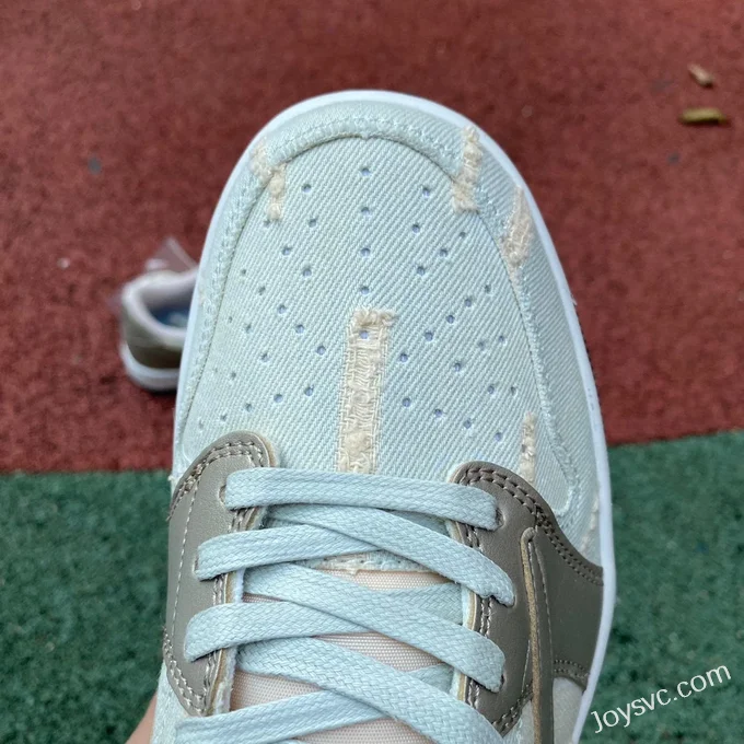 Travis Scott x Air Jordan 1 Low DM7866815 Silver Green Reverse Swoosh