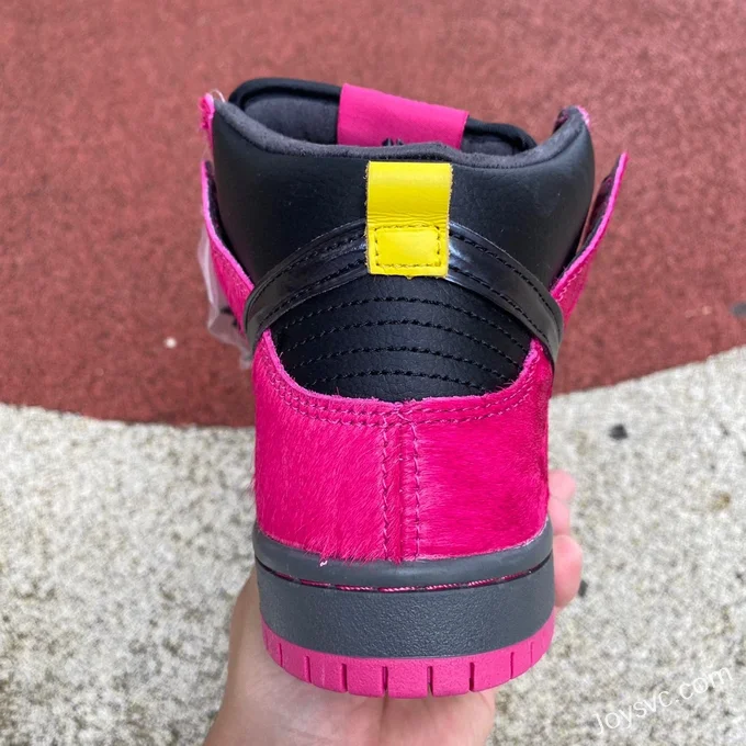 Run The Jewels x Nike Dunk SB High Pink Black DX4356600