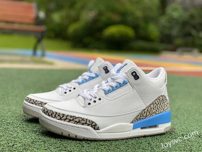 Air Jordan 3 UNC CT8532-104 White Blue