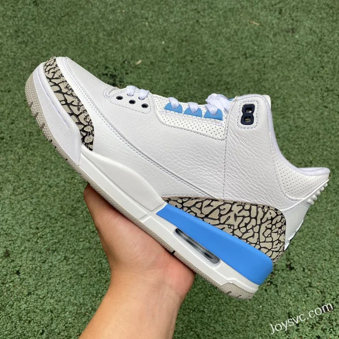 Air Jordan 3 UNC CT8532-104 White Blue