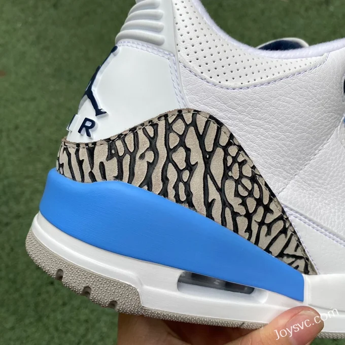 Air Jordan 3 UNC CT8532-104 White Blue